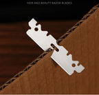 1Pcs Wooden Professional Manual Shaver Straight Edge Stainless Steel Sharp Barber Razor Folding Shaving Beard Cutter
