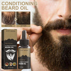30ml Facial Hair Beard Growth Oil Serum For Men's Thick Soft Smooth Beard Oil Natural Moisturizing Beard Grooming Oil Beard Care