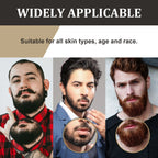 30ml Facial Hair Beard Growth Oil Serum For Men's Thick Soft Smooth Beard Oil Natural Moisturizing Beard Grooming Oil Beard Care