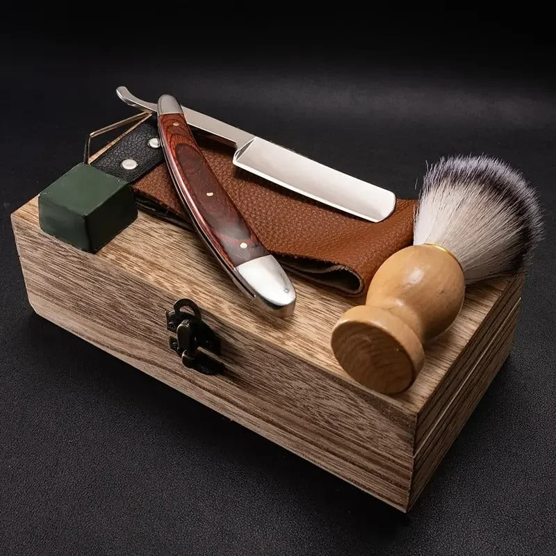 Professional Straight edge Shaving kit