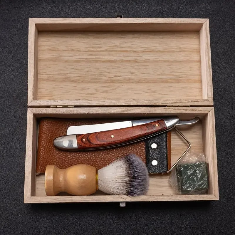 Professional Straight edge Shaving kit